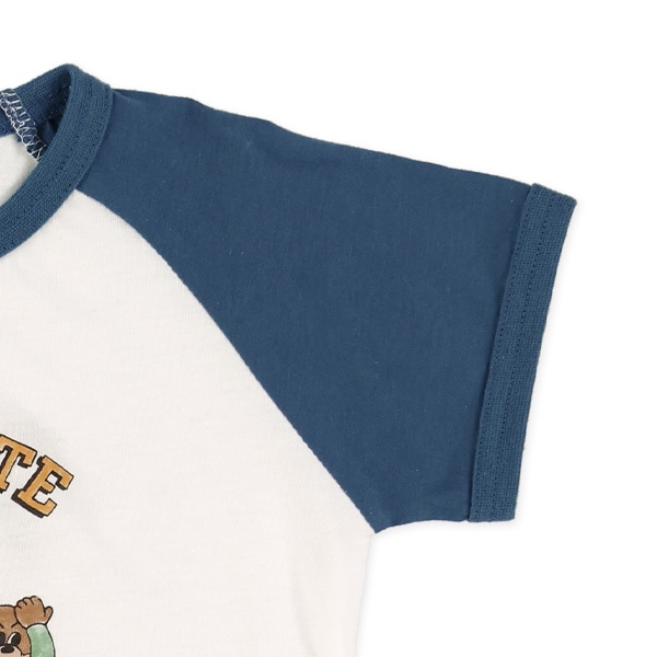 くまトリオラグラン半袖Tシャツ