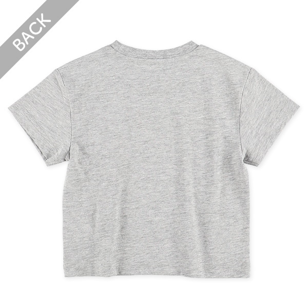 ポケットビーンズ発泡プリント半袖Tシャツ
