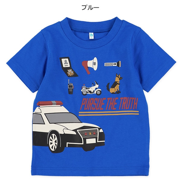 はたらくくるまプリント半袖Tシャツ