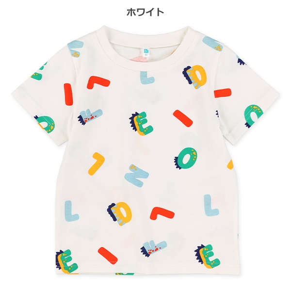 アルファベット半袖Tシャツ