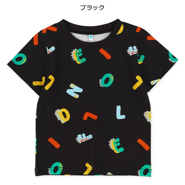 アルファベット半袖Tシャツ