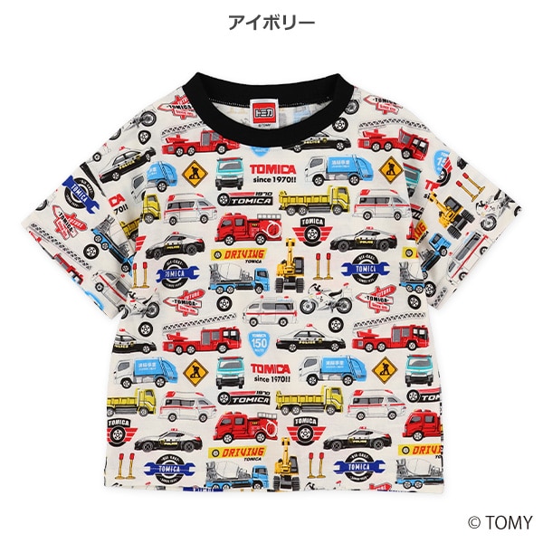 総柄半袖Tシャツ（トミカ）