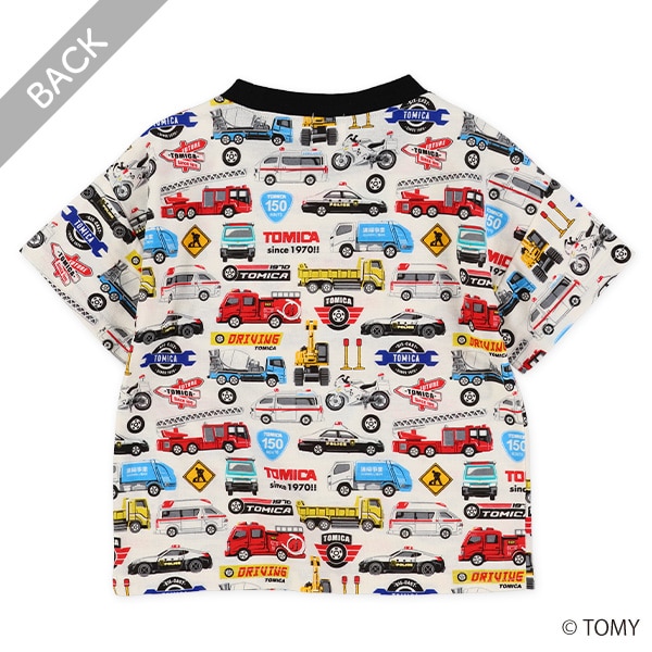 総柄半袖Tシャツ（トミカ）