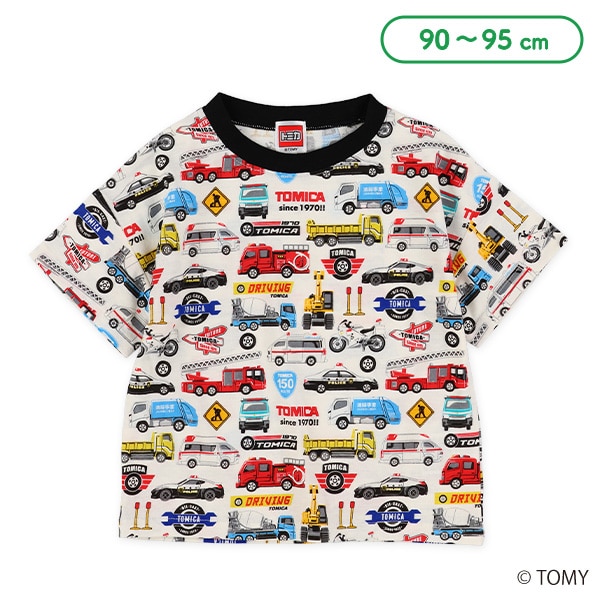 総柄半袖Tシャツ（トミカ）