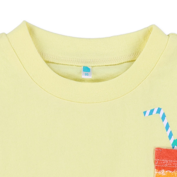ボーイズポケットドリンク半袖Tシャツ