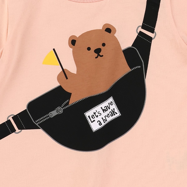 サコッシュくま半袖Tシャツ