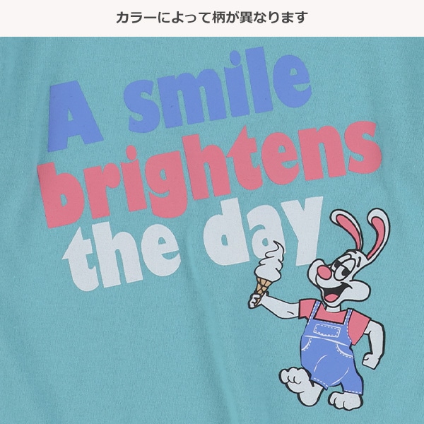 うさぎ・アヒルアメカジ半袖Tシャツ