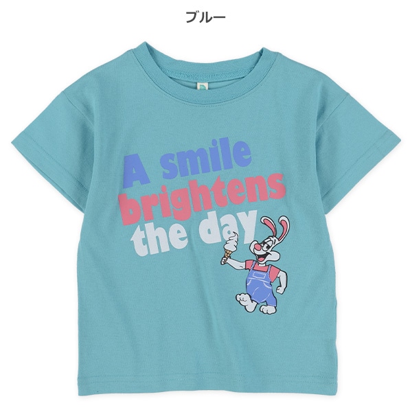 うさぎ・アヒルアメカジ半袖Tシャツ