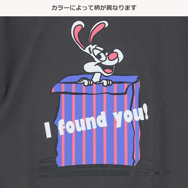 うさぎ・アヒルアメカジ半袖Tシャツ
