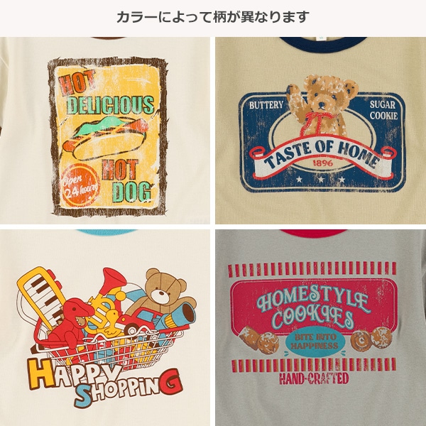 アメカジリンガー半袖Tシャツ