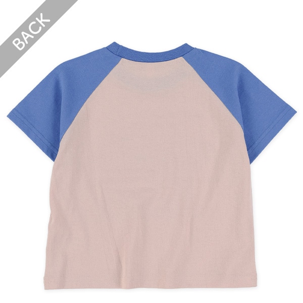 配色アメカジラグラン半袖Tシャツ