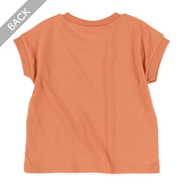 生き物風景プリント半袖Tシャツ