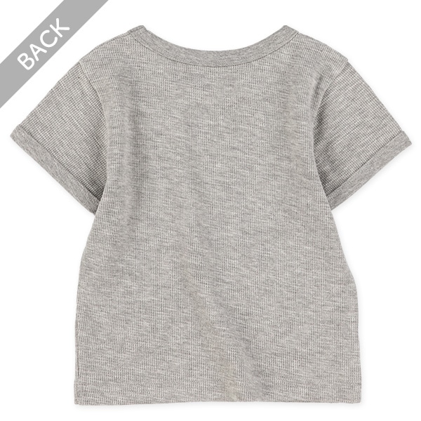 ワッフル半袖Tシャツ