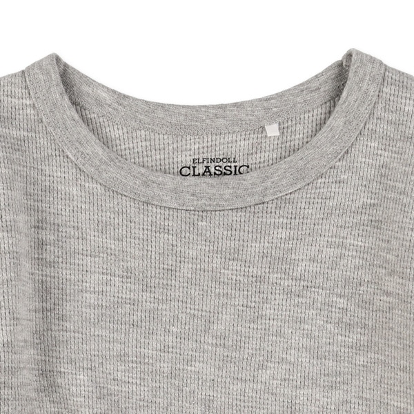 ワッフル半袖Tシャツ