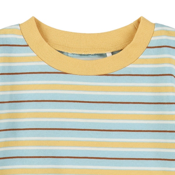 マルチボーダー半袖Tシャツ