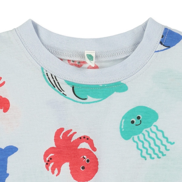 海の生き物半袖Tシャツ
