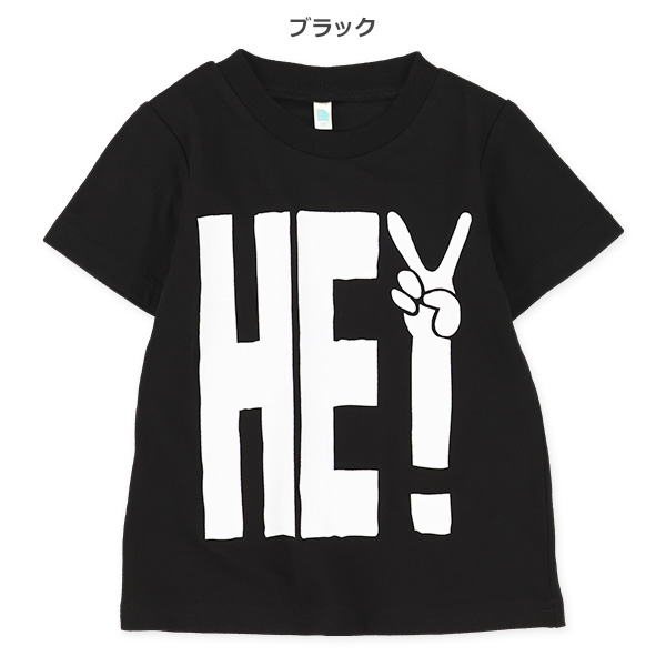 ビッグ英字半袖Tシャツ