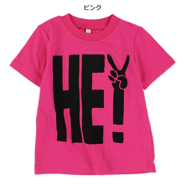 ビッグ英字半袖Tシャツ