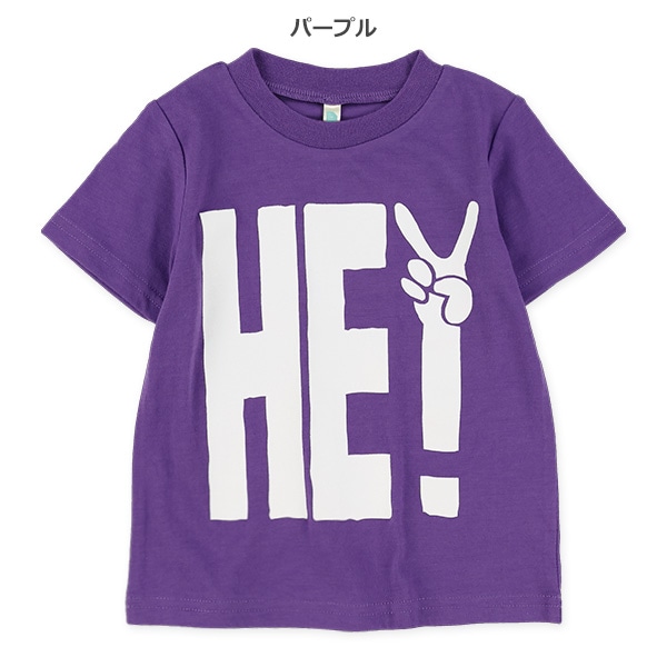 ビッグ英字半袖Tシャツ