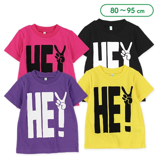 ビッグ英字半袖Tシャツ