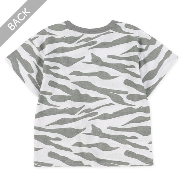 アニマル総柄半袖Tシャツ