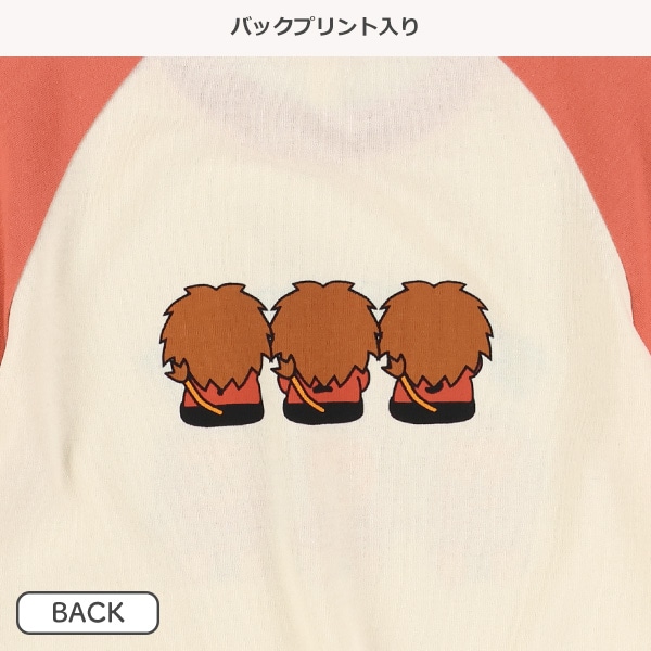 くま・ライオントリオラグラン半袖Tシャツ
