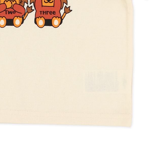 くま・ライオントリオラグラン半袖Tシャツ