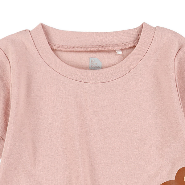 サイドひょっこりアニマル半袖Tシャツ