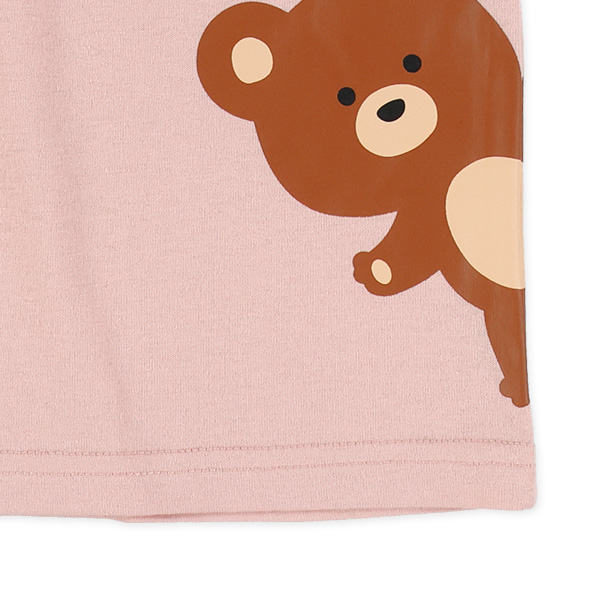 サイドひょっこりアニマル半袖Tシャツ