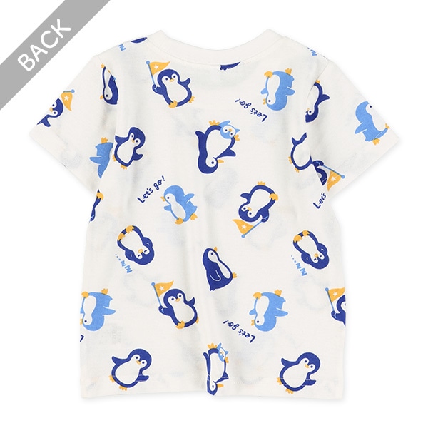 生き物総柄半袖Tシャツ