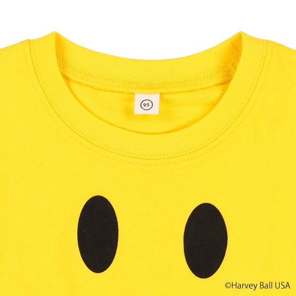 スマイリーフェイス半袖Tシャツ