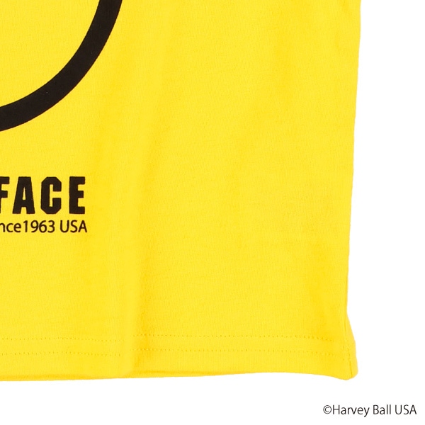 スマイリーフェイス半袖Tシャツ