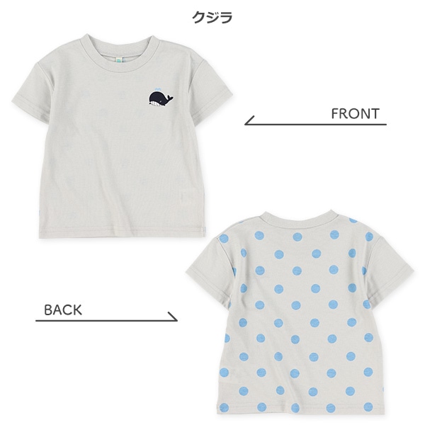 なりきり前後プリント半袖Tシャツ