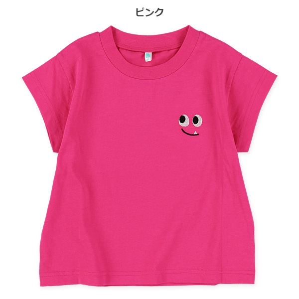 刺繍半袖Tシャツ