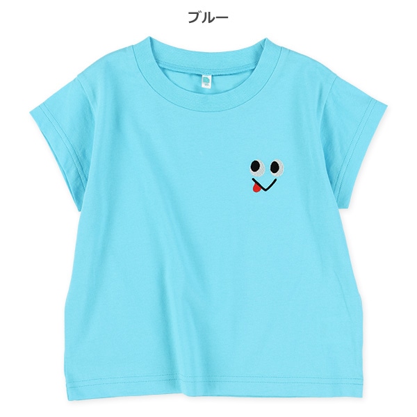 刺繍半袖Tシャツ