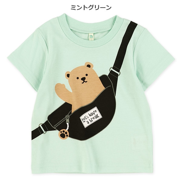 サコッシュアニマル半袖Tシャツ