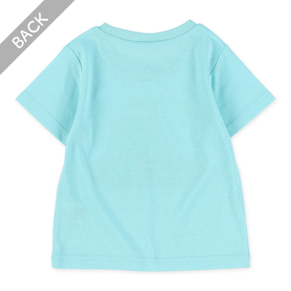 白くまプリント半袖Tシャツ