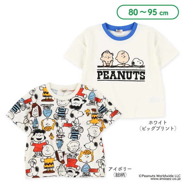 ワイド半袖Tシャツ（スヌーピー）