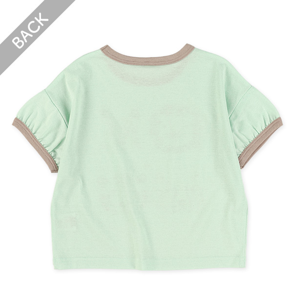 アニマルフェイスプリント半袖Tシャツ