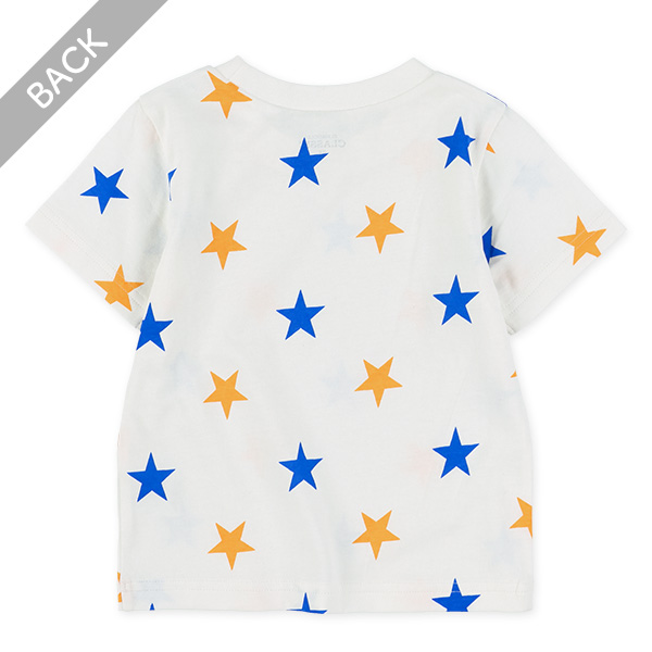 星総柄半袖Tシャツ