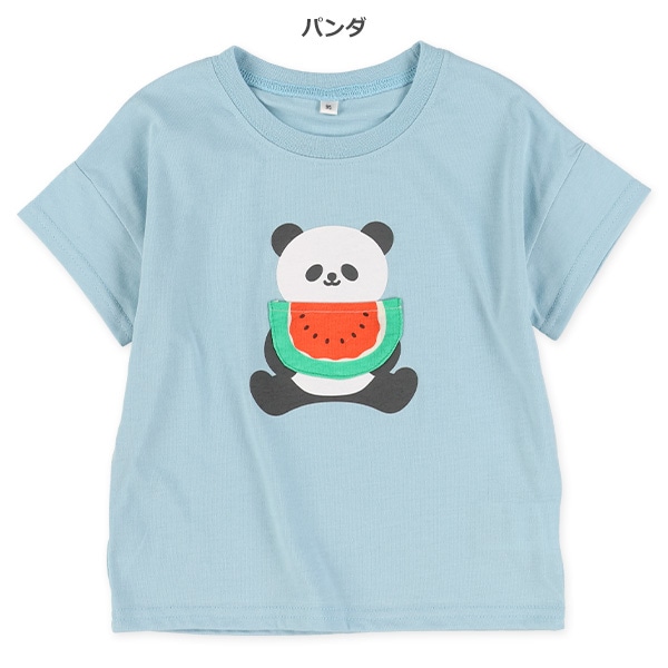 アニマルポケット半袖Tシャツ