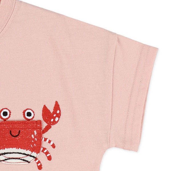 生き物ポケット半袖Tシャツ