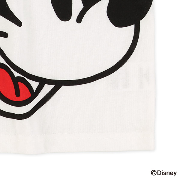 ビッグフェイス半袖Tシャツ（ミッキーマウス）