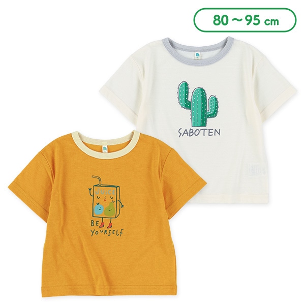 ロゴモチーフプリント半袖Tシャツ