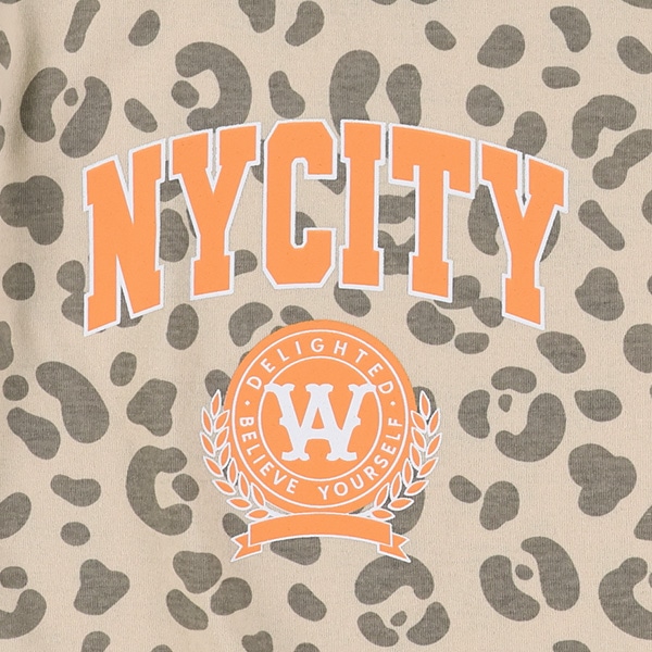 アニマルロゴレイヤード風半袖Tシャツ