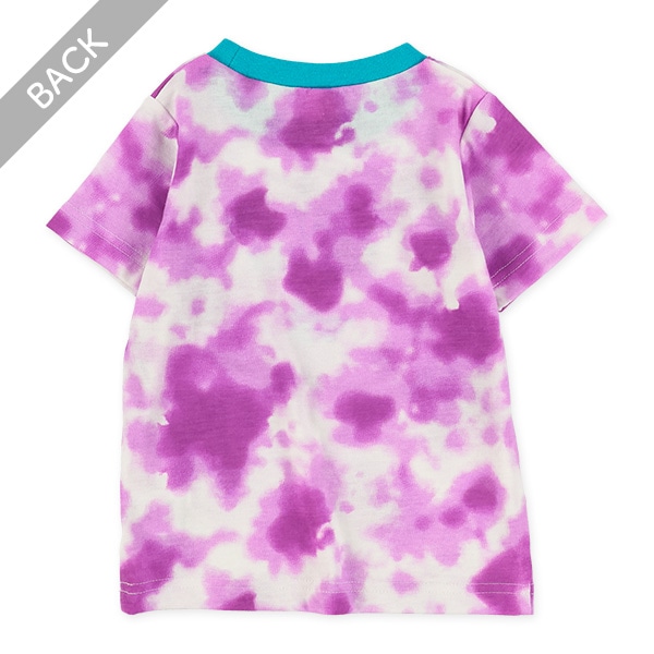 ロゴタイダイ風半袖Tシャツ