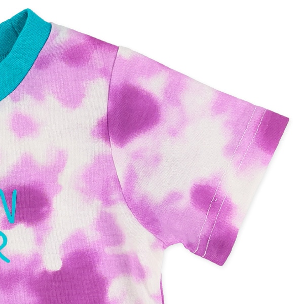 ロゴタイダイ風半袖Tシャツ