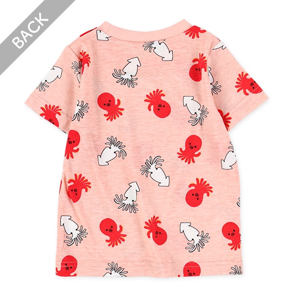 生き物総柄半袖Tシャツ