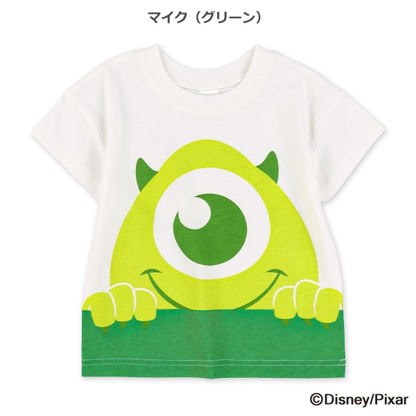 ビッグフェイス半袖Tシャツ（モンスターズインク）