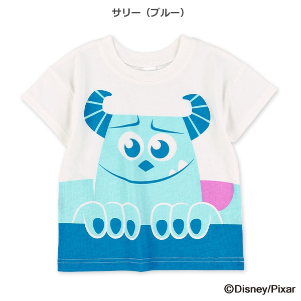 ビッグフェイス半袖Tシャツ（モンスターズインク）